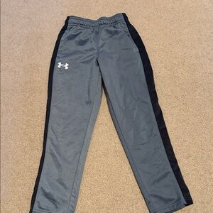 Under Armour Kids Gray and Black Joggers